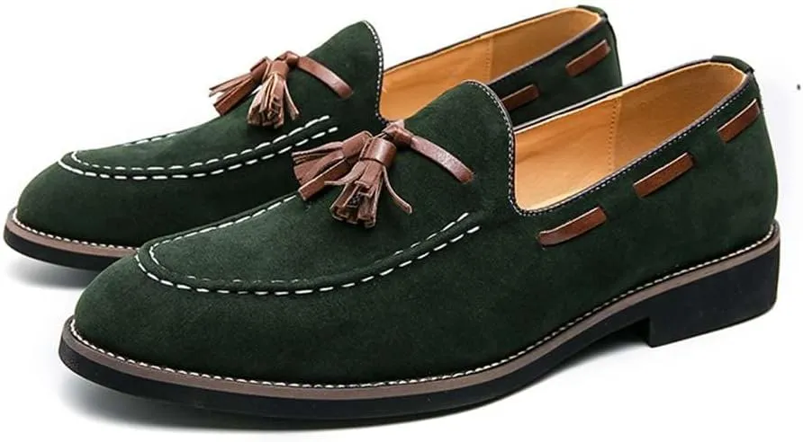Men's Oxford Leather Dress Shoes Genuine Leather Shoes Comfort Loafers Dress Shoes