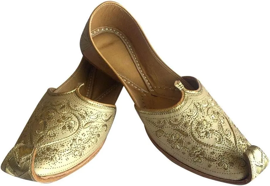 Mens Punjabi Jutti Sherwani Shoes Cream Cut Work Zari Khussa Shoes Beaded Footwear Bridal Slip on