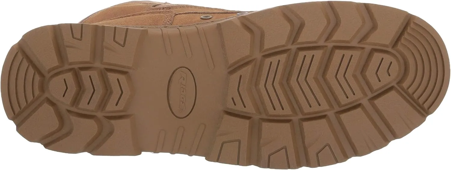Men’s Tactical Lightweight Boots Momentum 8” with Zipper - Breathable Mesh Oil & Slip Resistant Black Leather Boots