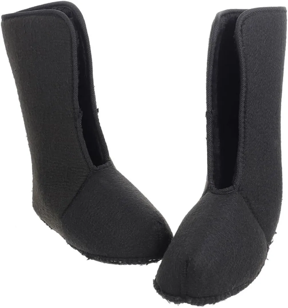 Men's Winter Boot Liners Thick Breathable Detachable and Waterproof Insulator for Rain Boots Size 45