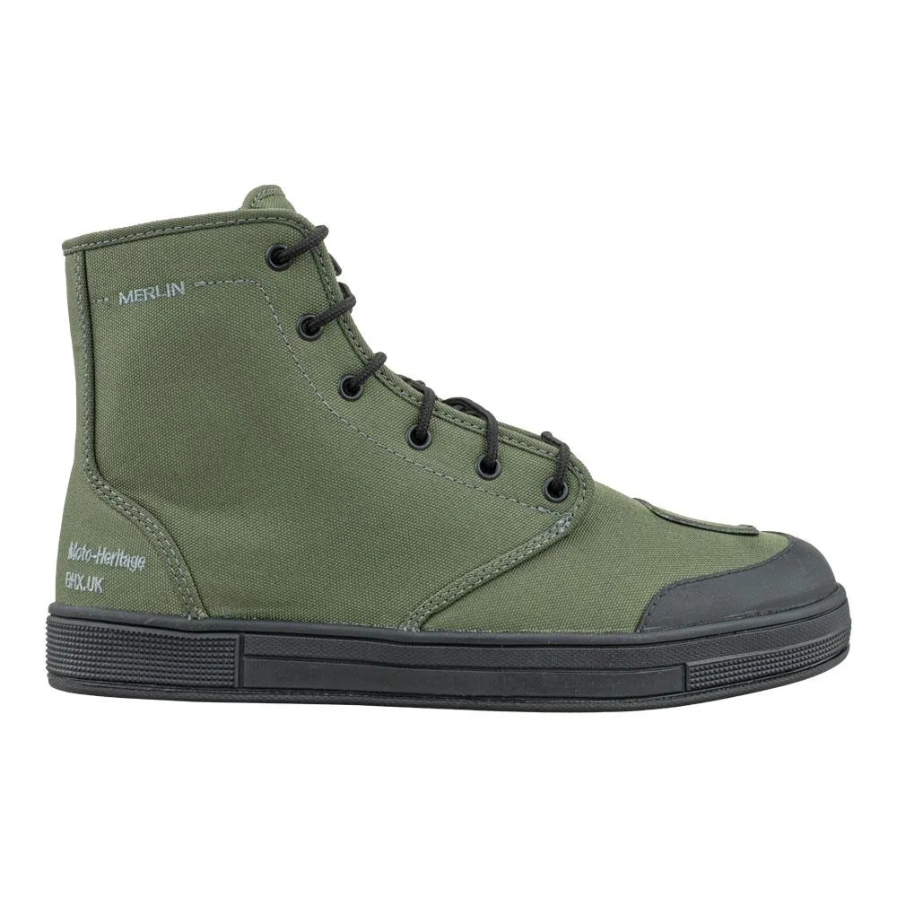 Merlin Knots D30 Canvas Boots Olive