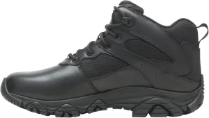 Merrell Men's Moab 3 Mid Response Tactical Waterproof Boots, Lightweight Full Grain Leather Work Hiking Outdoor Shoes