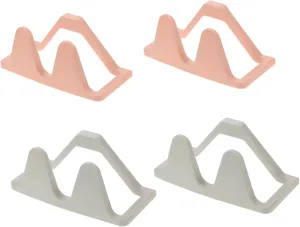 Mikinona No Drilling Slipper Racks Wall Mounting Storage Rack Pp Material Space-Saving Easy to Install