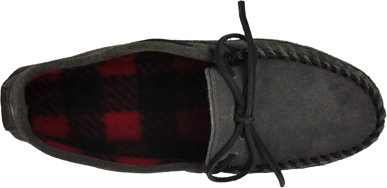 Minnetonka Men's Double Bottom Fleece Slipper