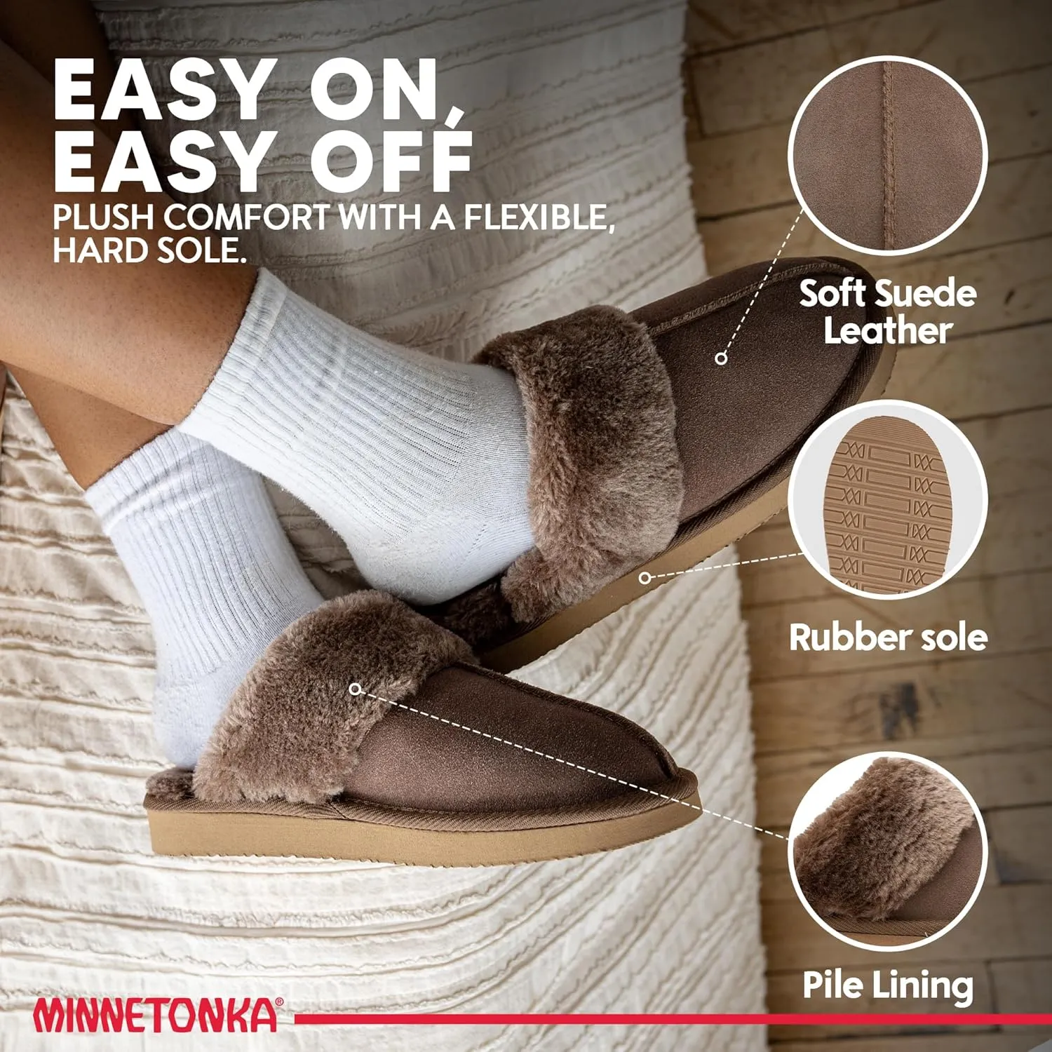 Minnetonka Women's Chesney Scuff