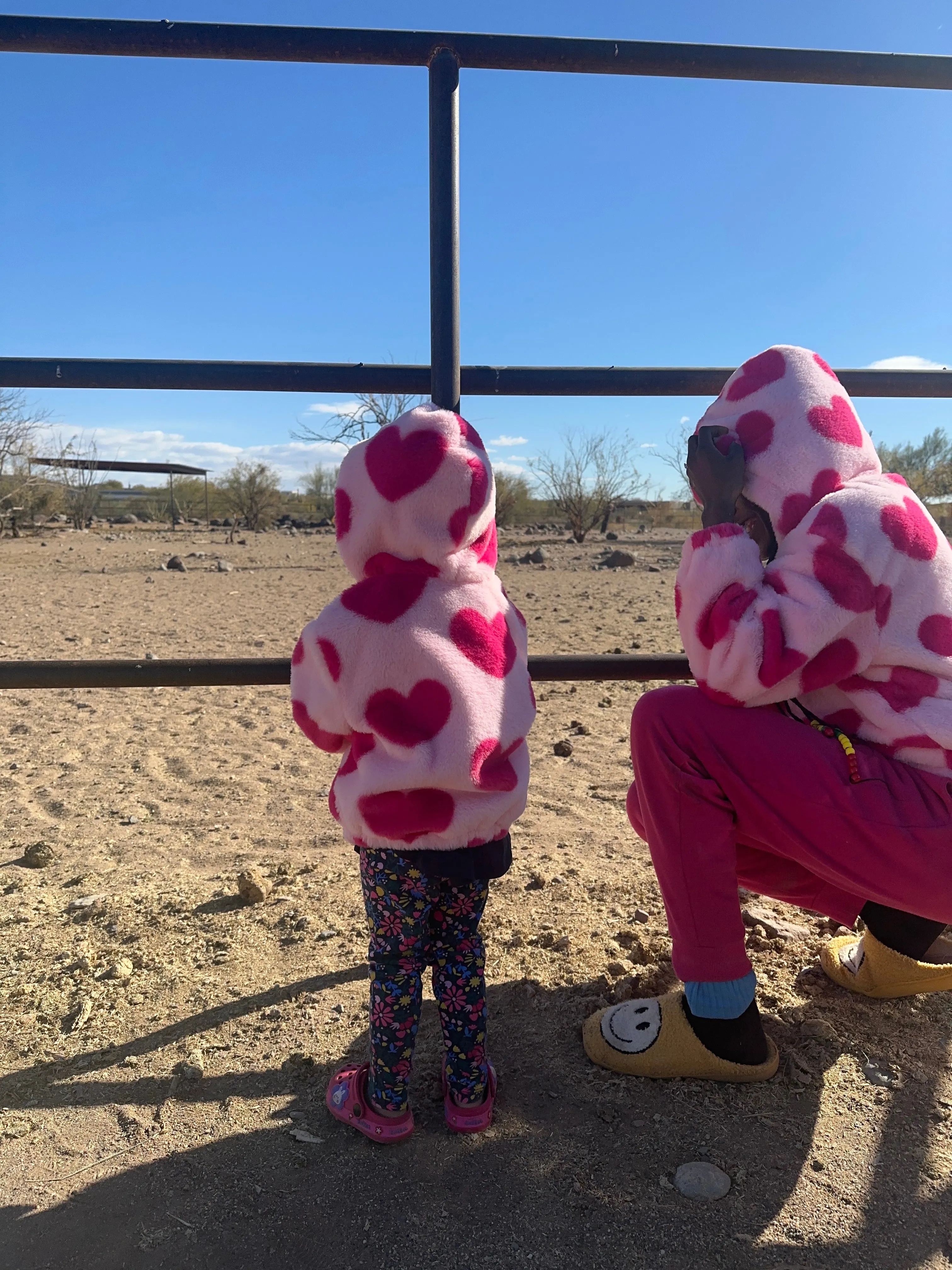 Mommy/Baby Matching Heart Sweaters