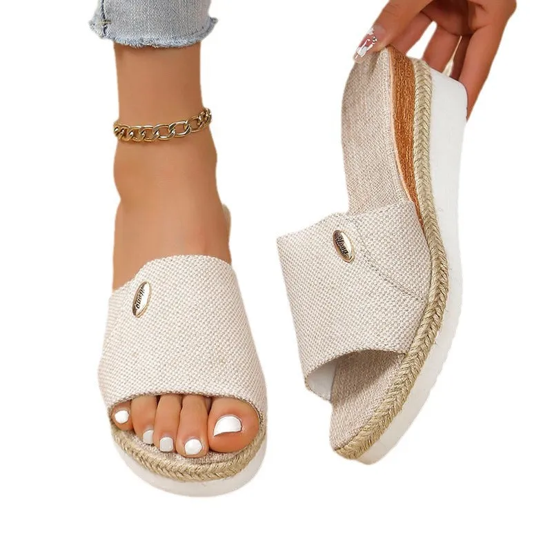 Monika | Wedge Slipper