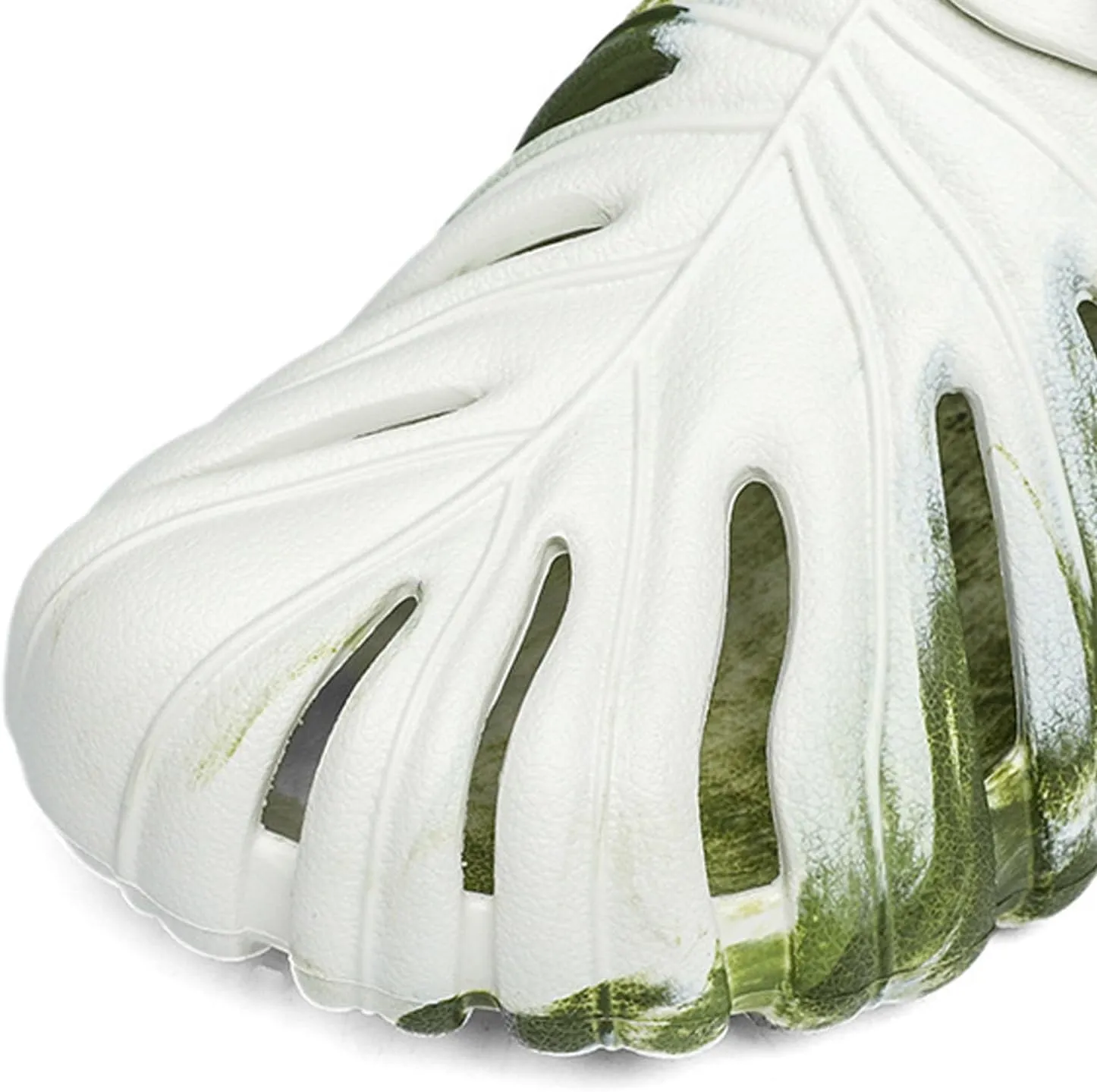 Monstera Slippers, Monstera Leaf Slides, Monstera EVA Thick Sole Pillow Slippers, Non Slip Quick Drying Breathable Beach Monstera Slides for Women Men