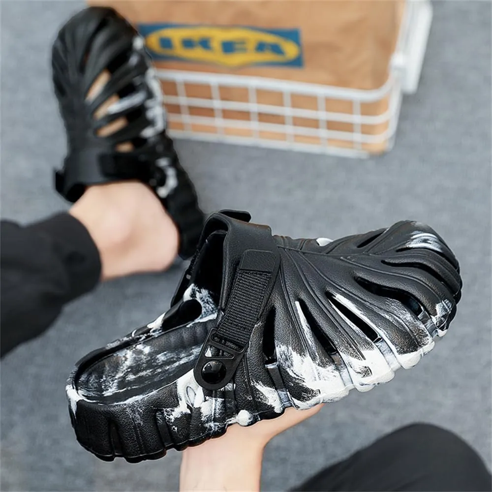 Monstera Slippers,Leaf Thick Sole Pillow Quick Drying Breathable Beach Open Toe Slippers Indoor And Outdoor Slides