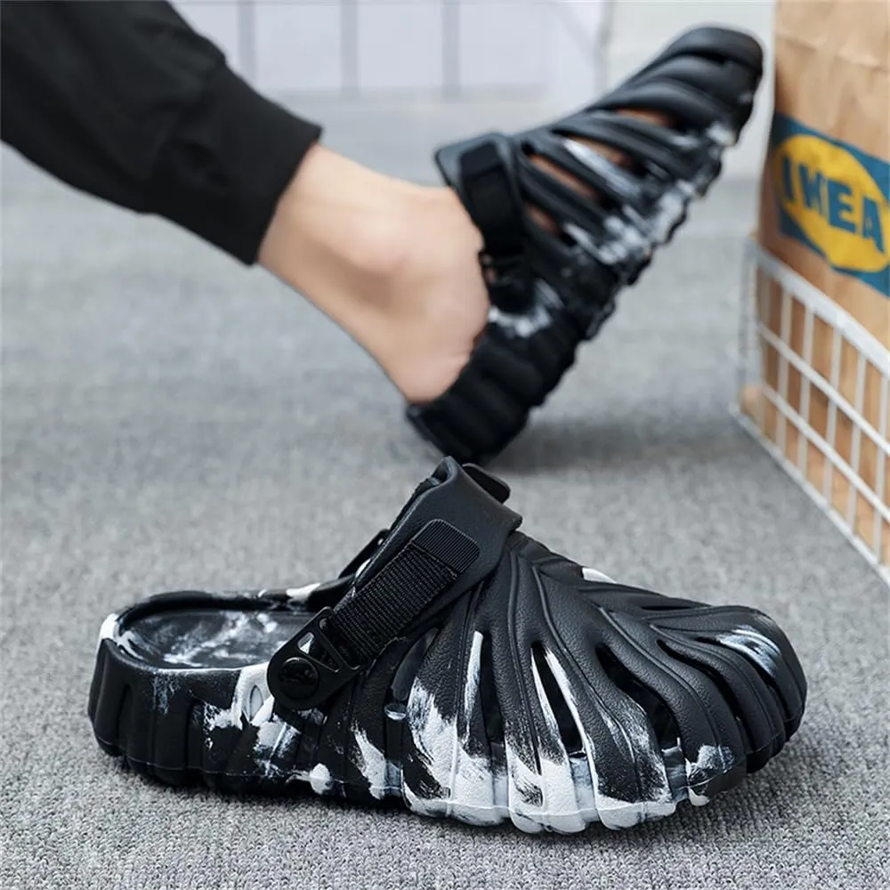 Monstera Slippers,Leaf Thick Sole Pillow Quick Drying Breathable Beach Open Toe Slippers Indoor And Outdoor Slides