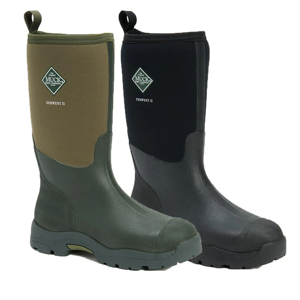 Muck Boot Unisex Derwent II Moss Waterproof Boots