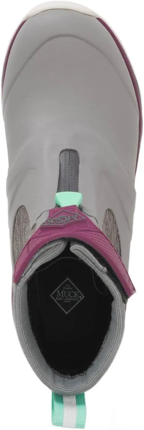 MUCK Women's Apex Zip High-Performance Waterproof Short Ankle Rubber Hiking Boots