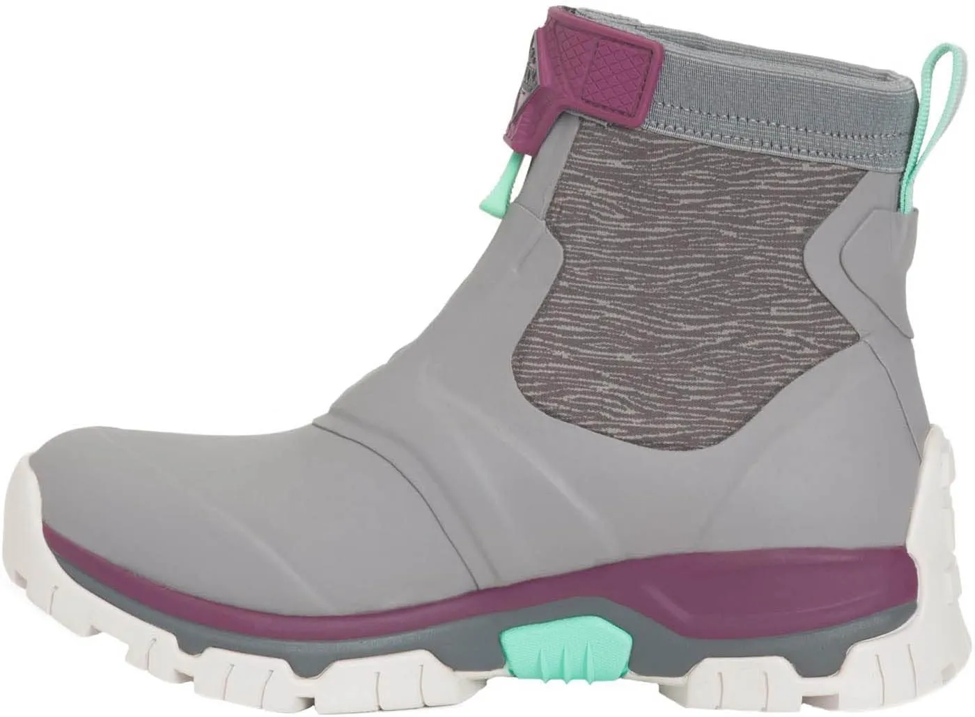 MUCK Women's Apex Zip High-Performance Waterproof Short Ankle Rubber Hiking Boots