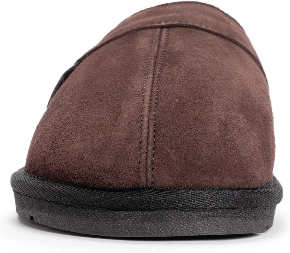 MUK LUKS Men's Leather Goods Abbott Slipper