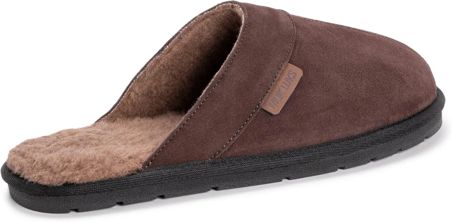 MUK LUKS Men's Leather Goods Abbott Slipper