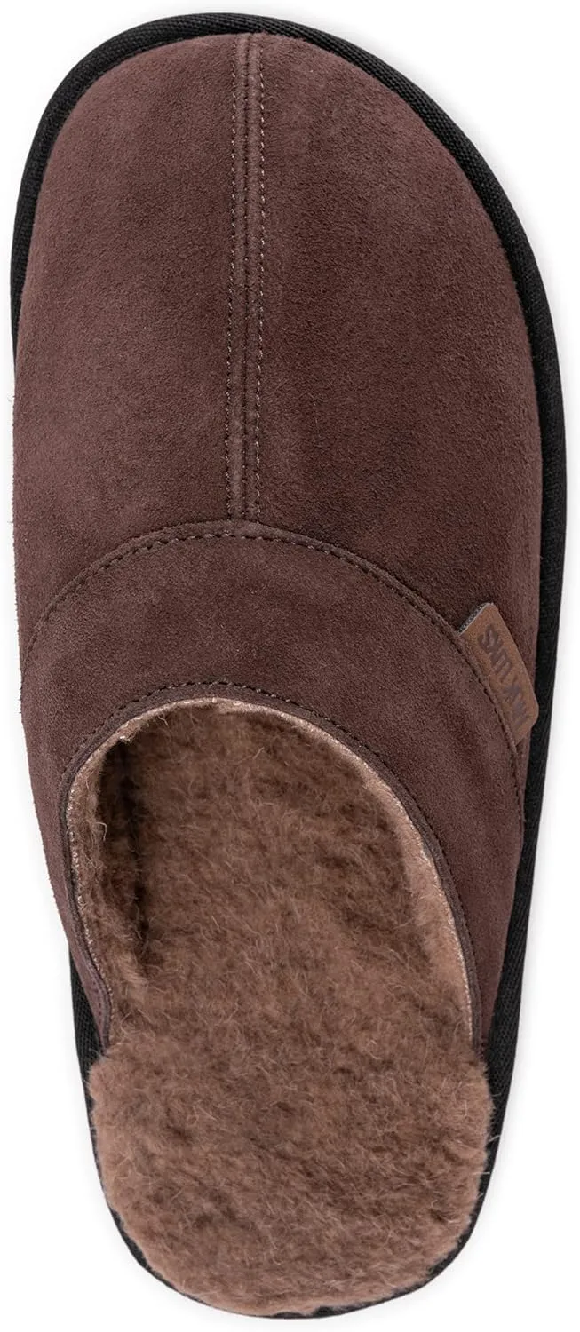 MUK LUKS Men's Leather Goods Abbott Slipper