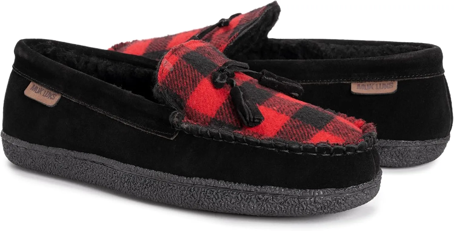MUK LUKS Men's Leather Goods Talan Slipper