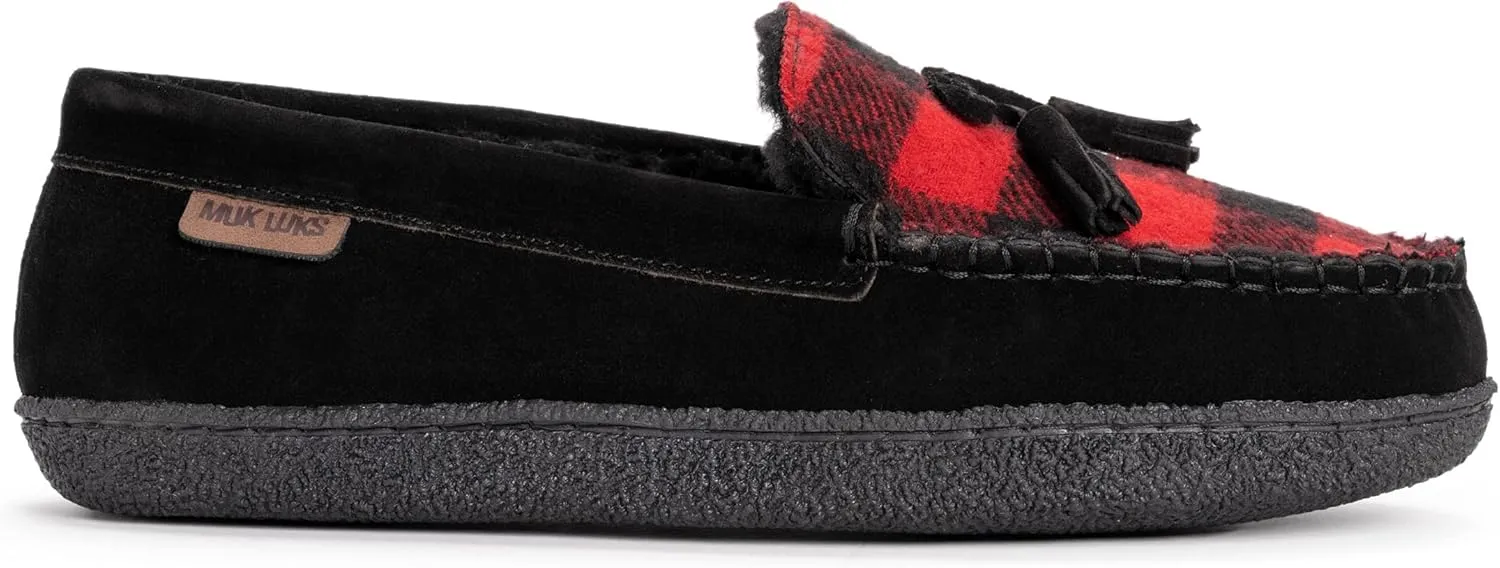MUK LUKS Men's Leather Goods Talan Slipper