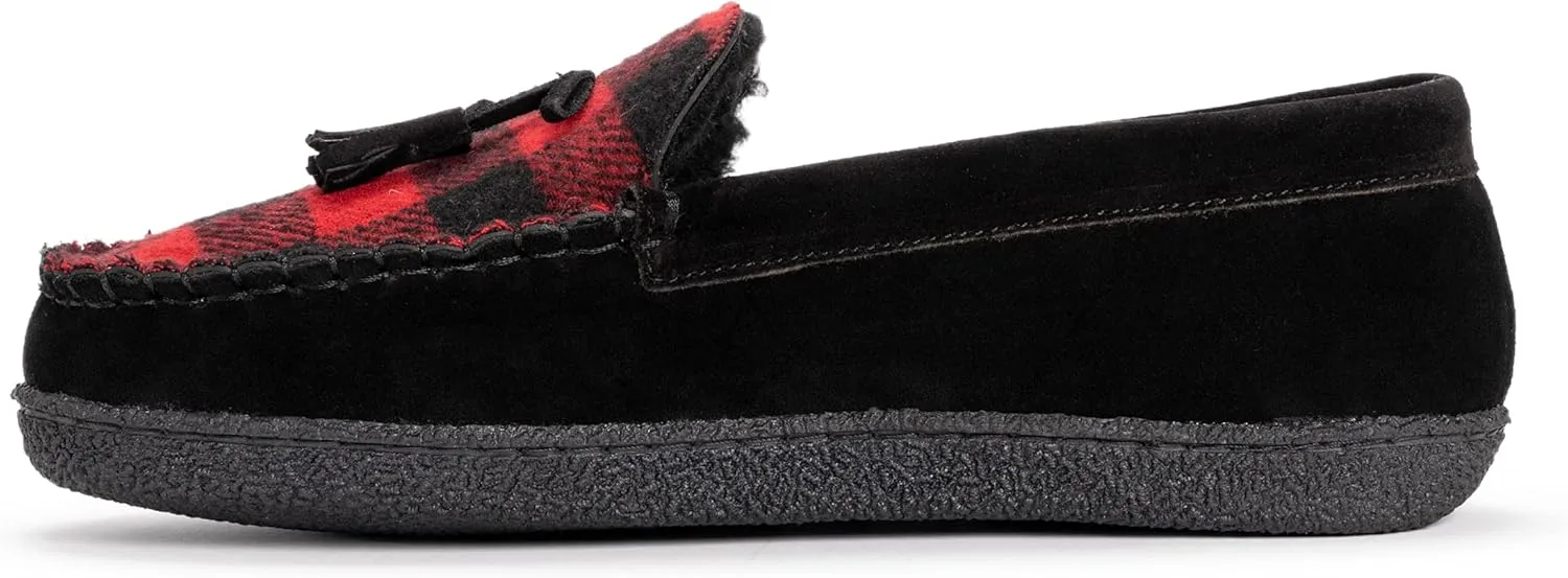 MUK LUKS Men's Leather Goods Talan Slipper