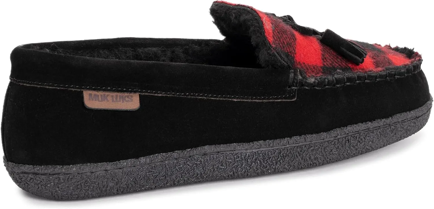 MUK LUKS Men's Leather Goods Talan Slipper