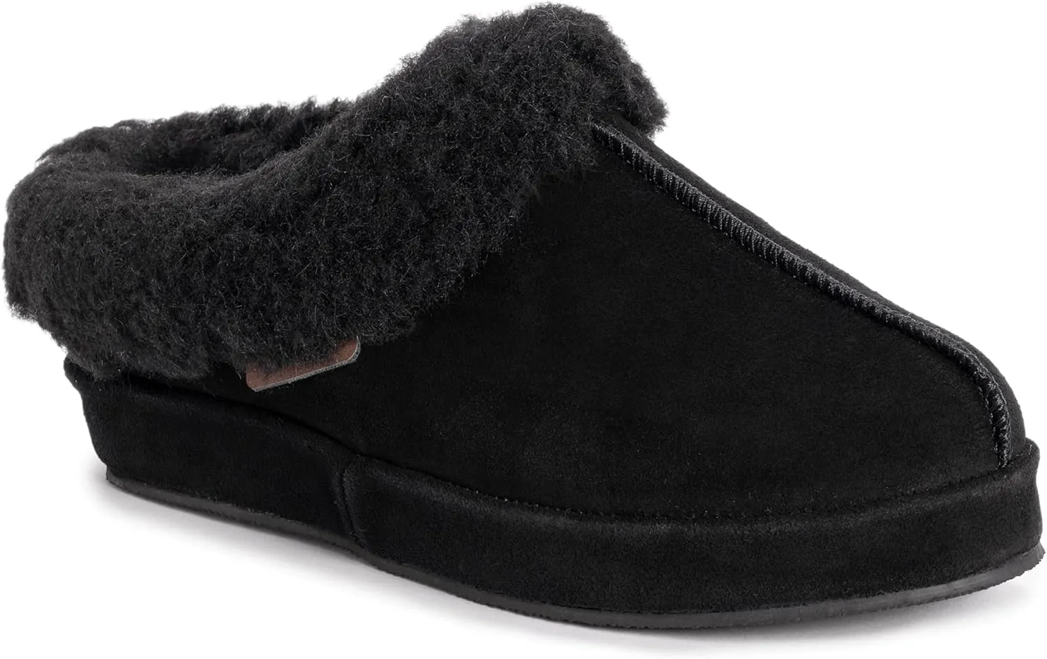 MUK LUKS Women's Leather Goods Serafine Clog Slipper