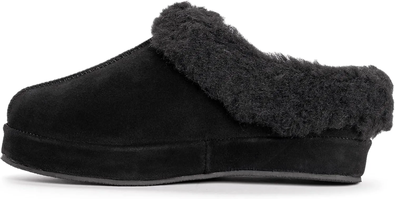 MUK LUKS Women's Leather Goods Serafine Clog Slipper