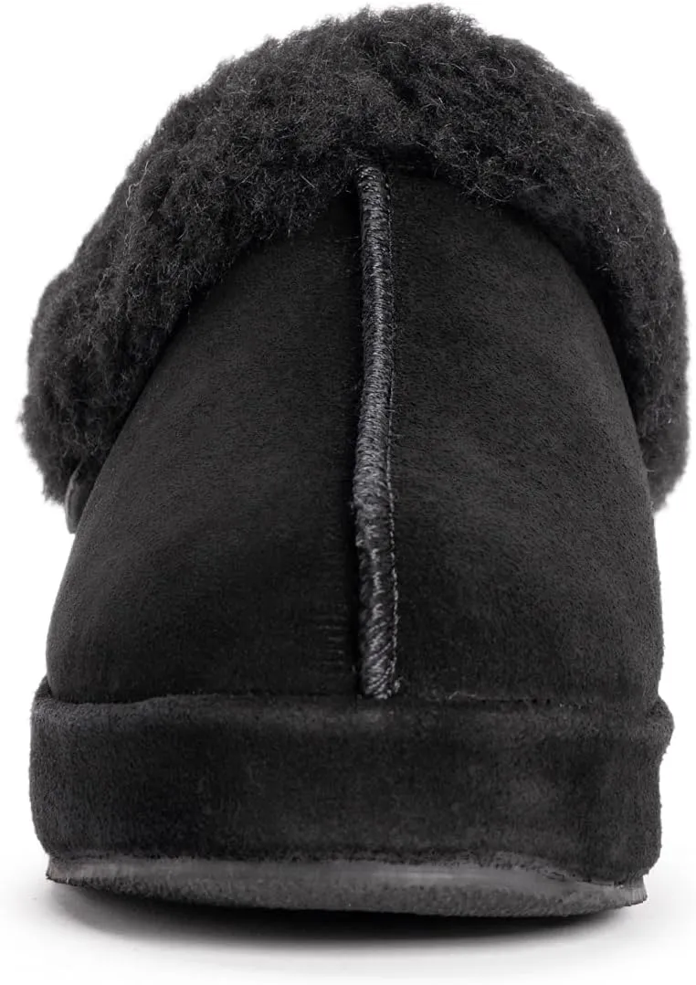 MUK LUKS Women's Leather Goods Serafine Clog Slipper