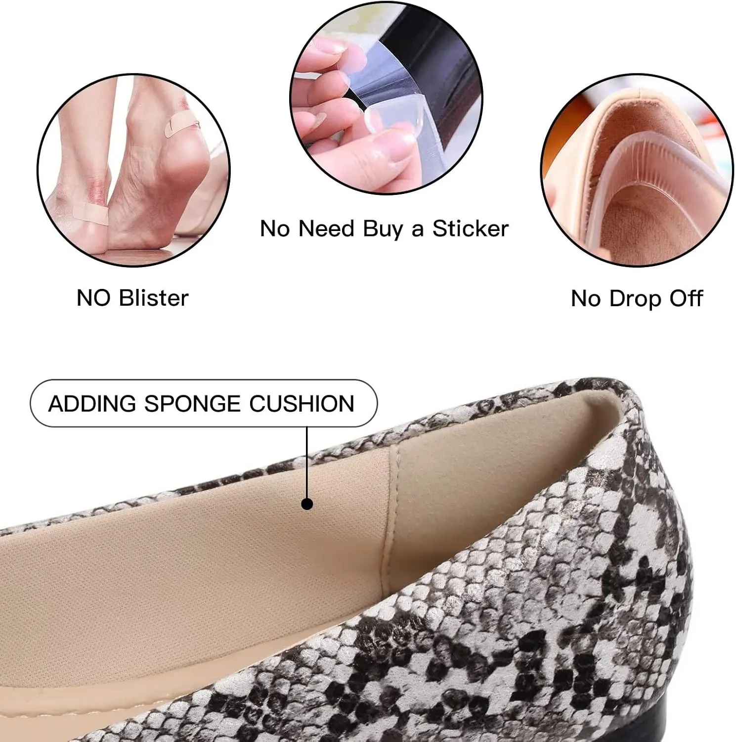 MUSSHOE Flat Shoes Women Comfortable Slip on Women's Flats