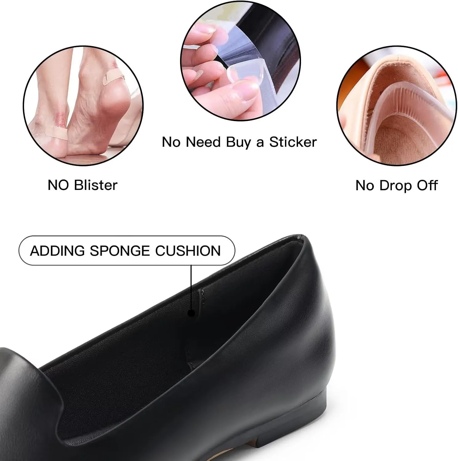 MUSSHOE Flat Shoes Women Comfortable Slip on Women's Flats
