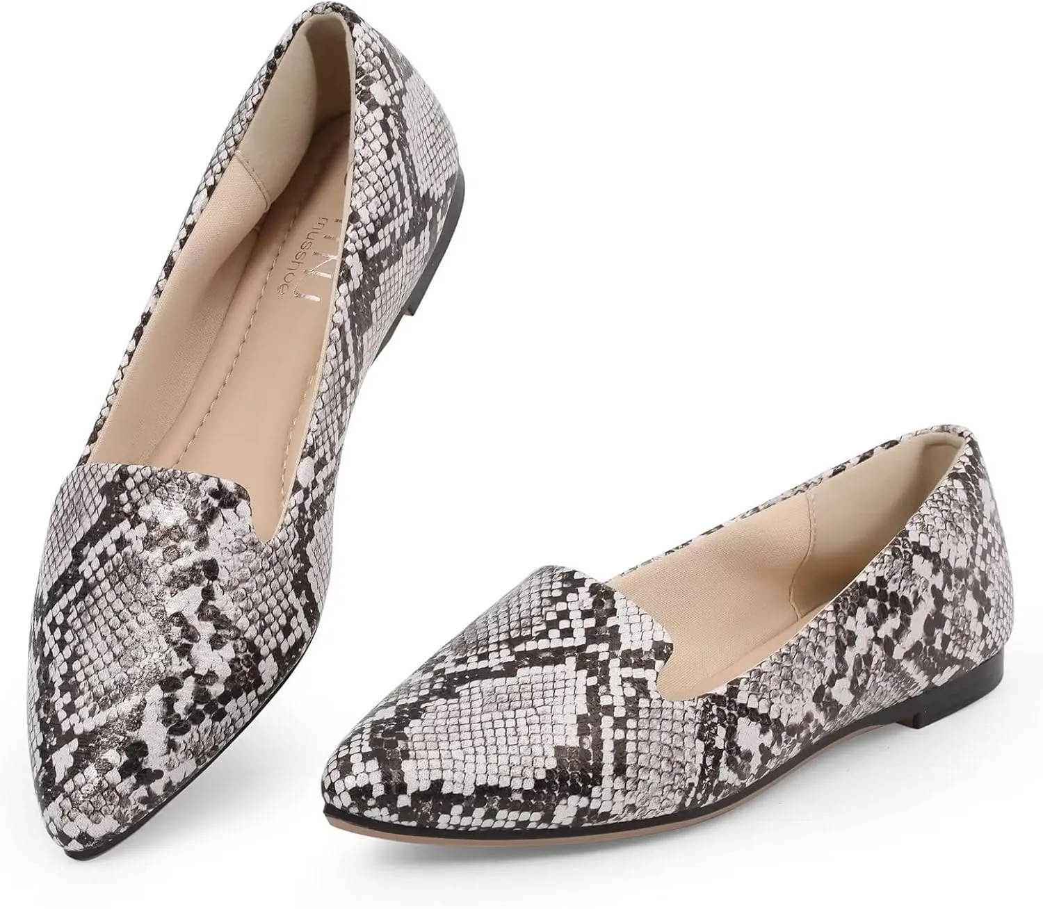 MUSSHOE Flat Shoes Women Comfortable Slip on Women's Flats