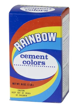 Mutual Industries - 9006-0-1 Rainbow Cement Color, 1 lb, LP Yellow