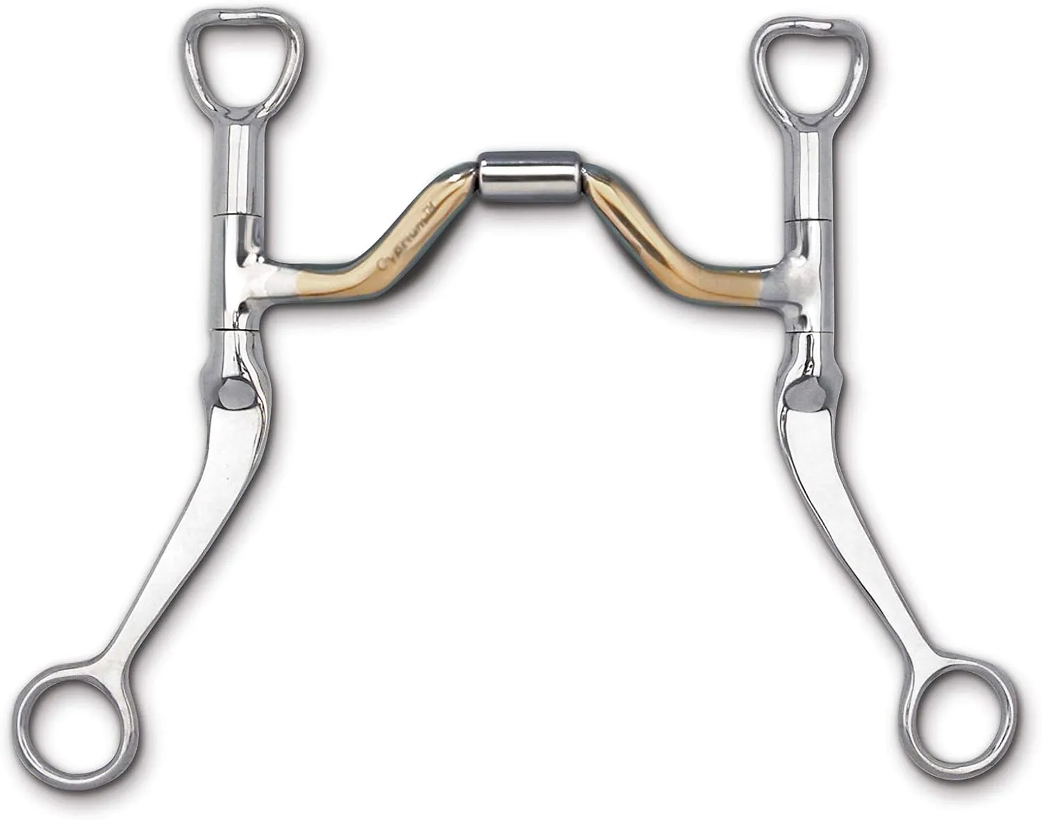 Myler Flat Shank with Cyprium Ported Barrel