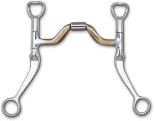 Myler Flat Shank with Cyprium Ported Barrel