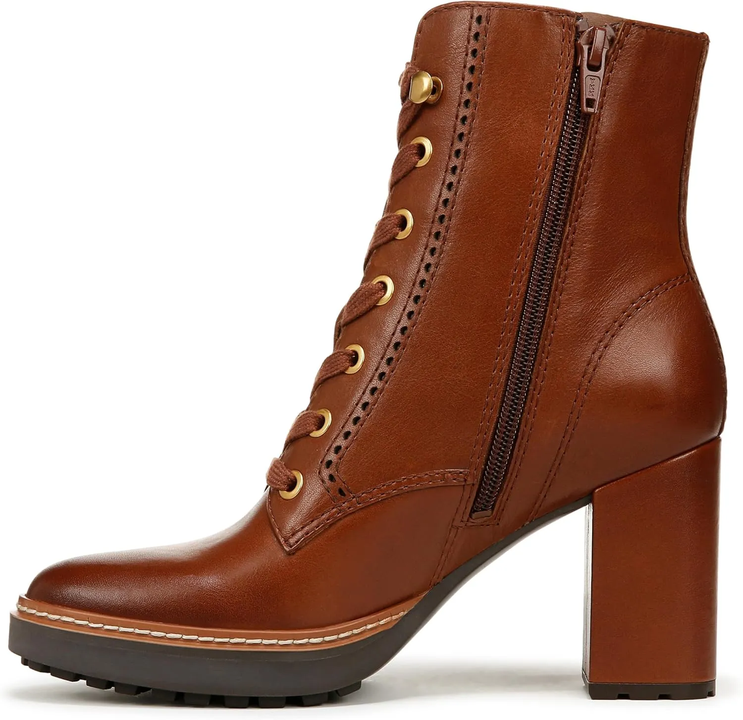 Naturalizer Women's Callie Heeled Lace-Up Bootie