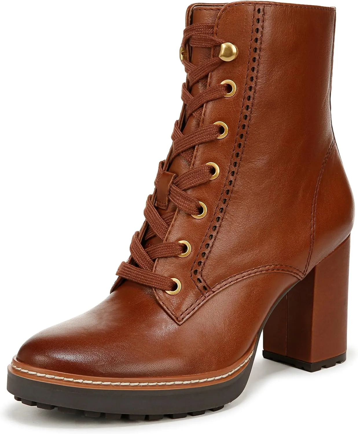 Naturalizer Women's Callie Heeled Lace-Up Bootie