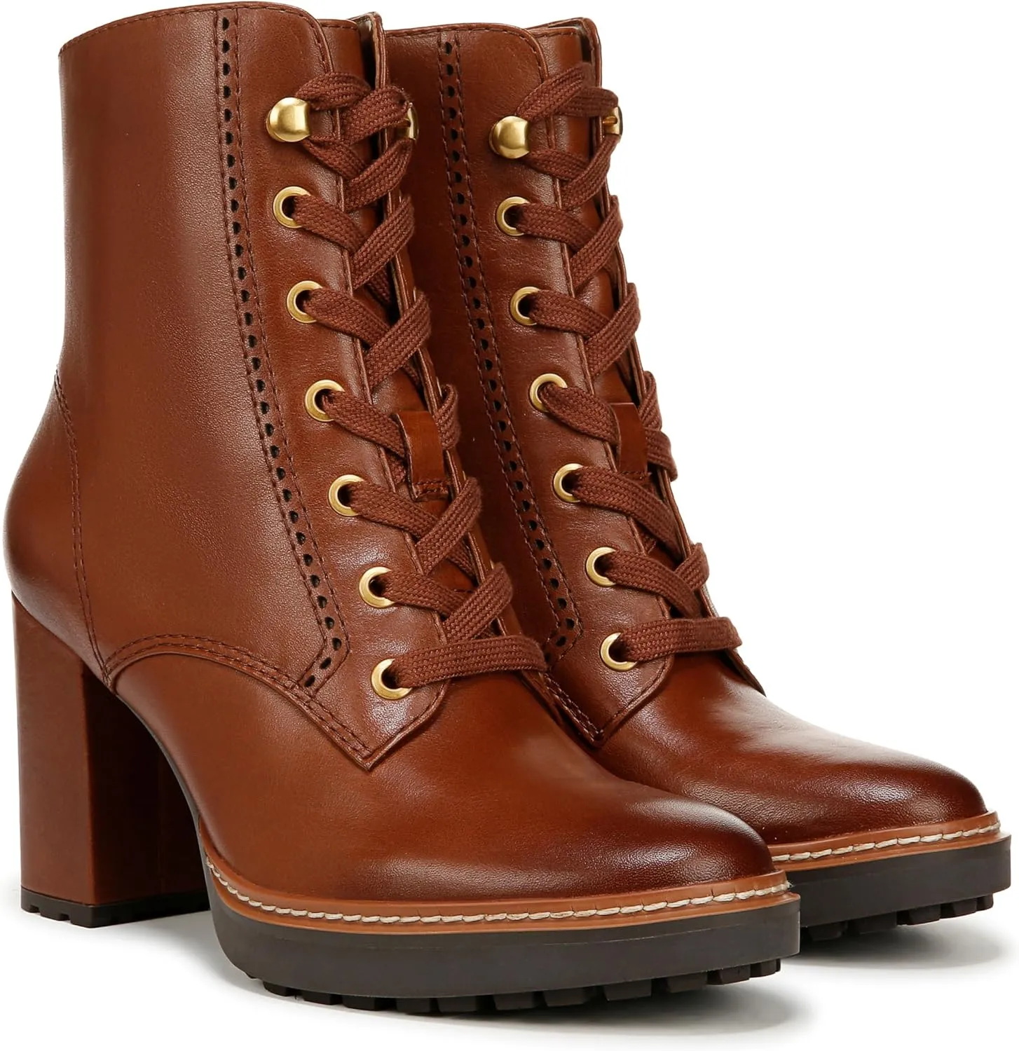 Naturalizer Women's Callie Heeled Lace-Up Bootie