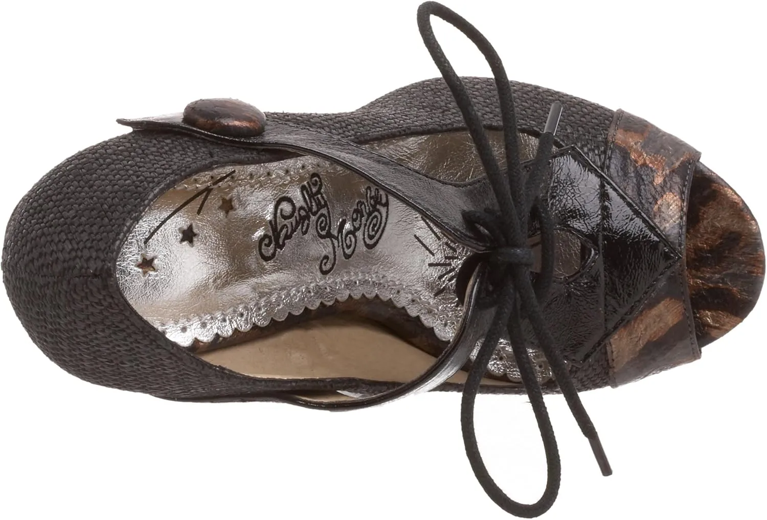 Naughty Monkey Women's Lace Up Wild Pump