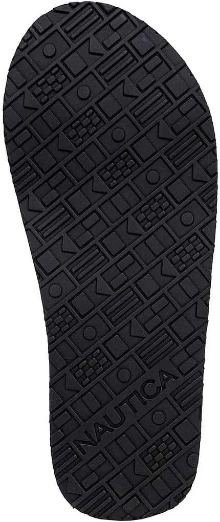 Nautica Men's Athletic Slide Sandal, Adjustable Straps, Comfort Slip-On (Regular & Wide Widths)