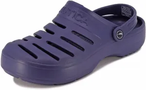 Nautica Men's Clogs - Athletic Sports Sandal - Slip-On with Adjustable Back Strap - (Water Shoes/Fuzzy Slippers) River Edge