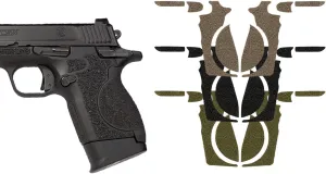 NDZ Performance Granulate Grip Tape for Smith & Wesson CSX – Textured Adhesive Pistol Grip – Made in USA