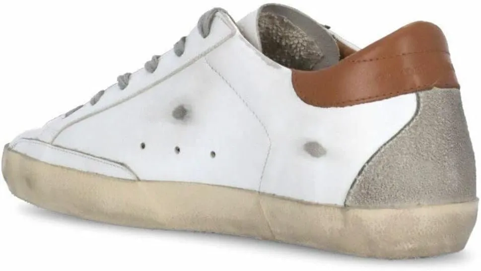 nesho Men's Trainers Sneakers Non-Slip Leather Lace Up Casual Shoes Slide