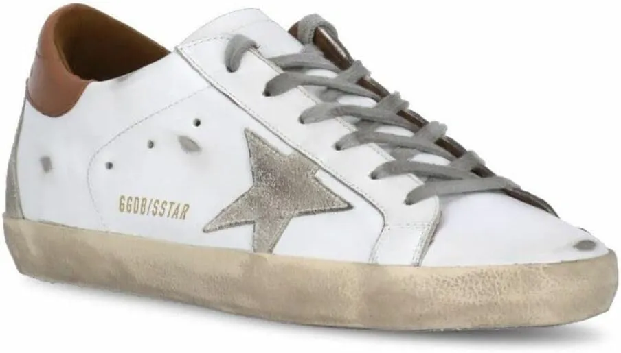 nesho Men's Trainers Sneakers Non-Slip Leather Lace Up Casual Shoes Slide