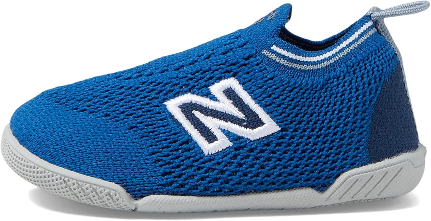 New Balance Baby-Boy's New-b Knit V1 Hook and Loop Sneaker