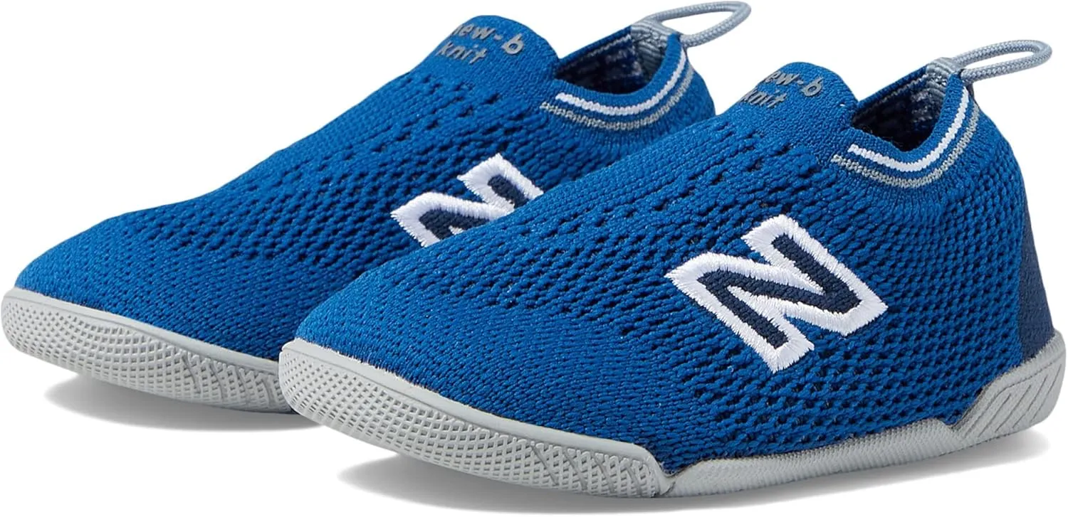 New Balance Baby-Boy's New-b Knit V1 Hook and Loop Sneaker