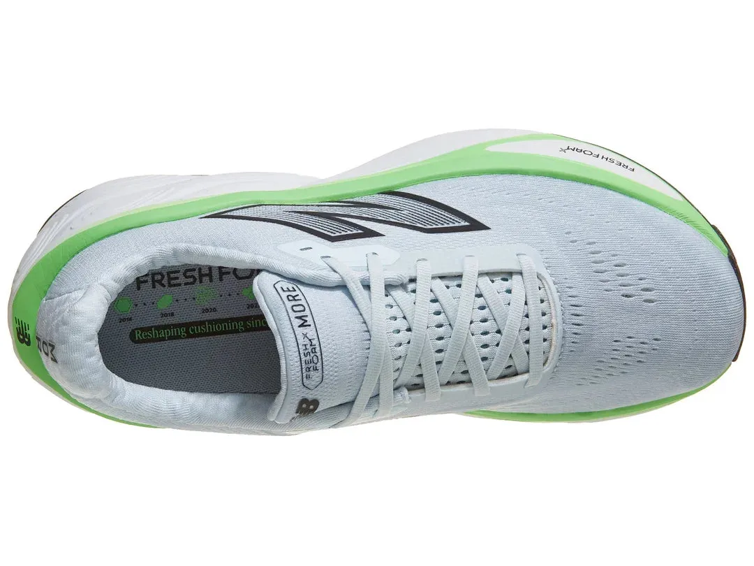 New Balance | Fresh Foam X More v5 | Men's | Ice Blue/Electric Jade