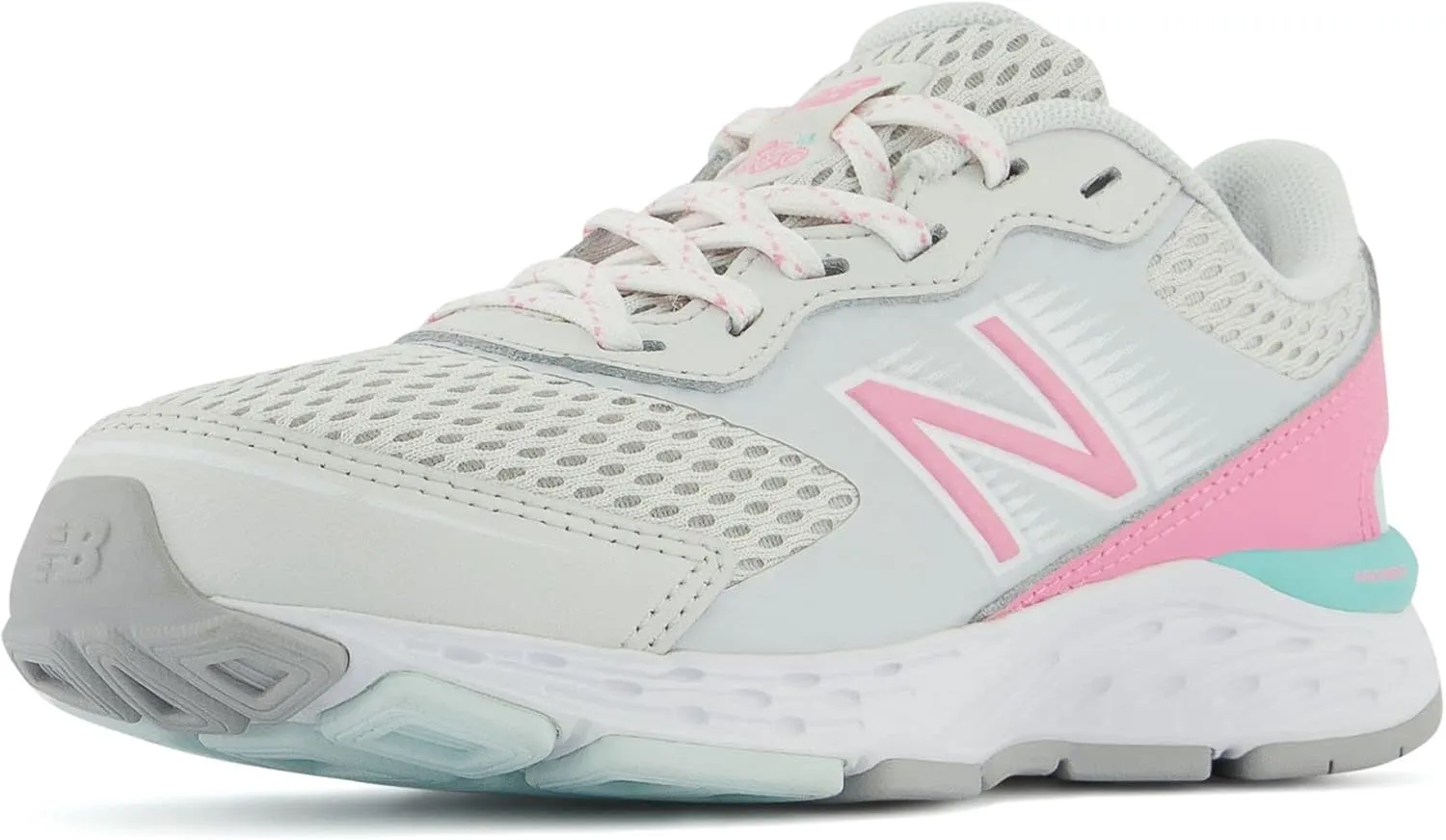 New Balance Kids' 680 V6 Lace-up Running Shoe