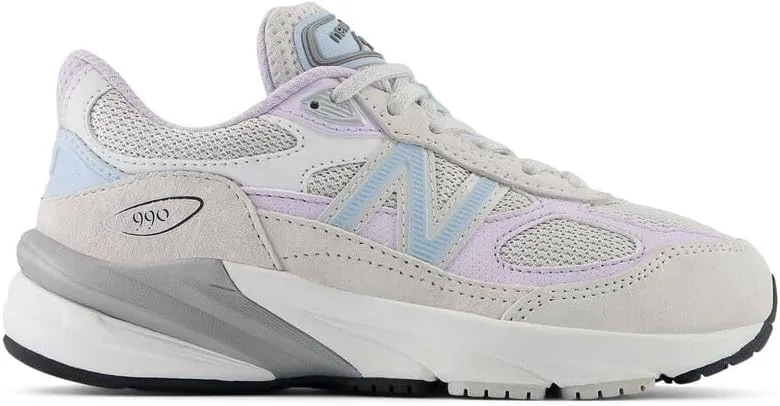 New Balance Kids' 990 V6 Lace-Up Sneaker