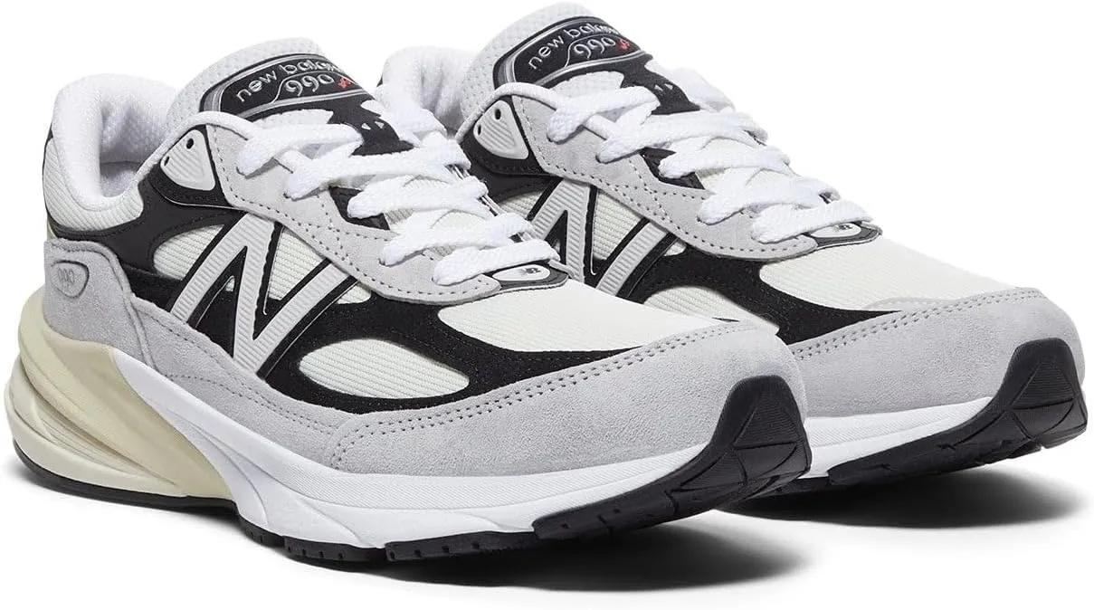 New Balance Kids' 990 V6 Lace-Up Sneaker