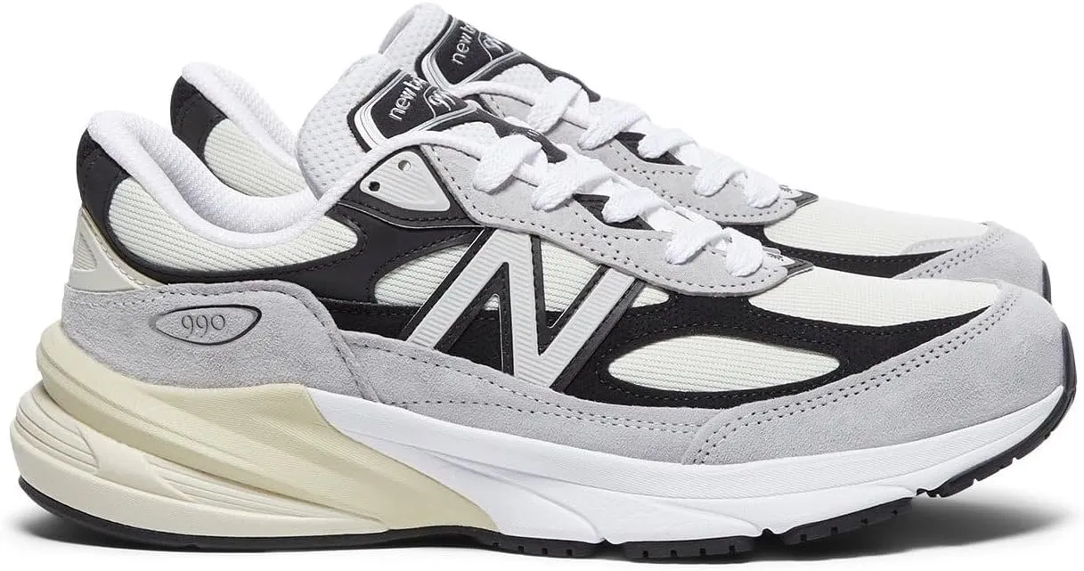 New Balance Kids' 990 V6 Lace-Up Sneaker