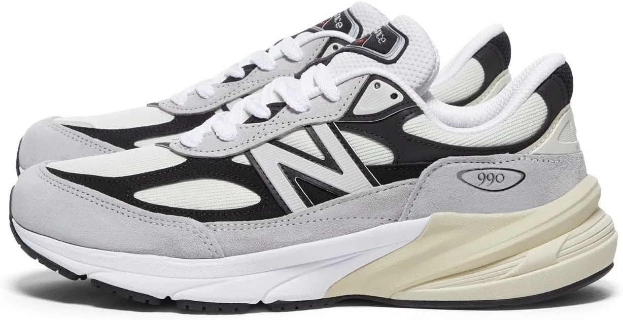 New Balance Kids' 990 V6 Lace-Up Sneaker